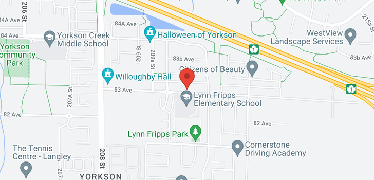 map of 21043 83RD AVENUE